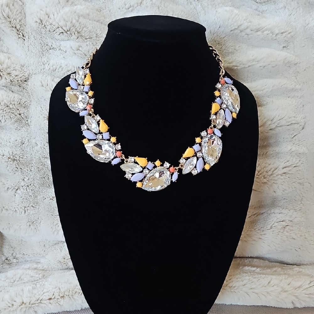 Elegant Multicolor Statement Necklace